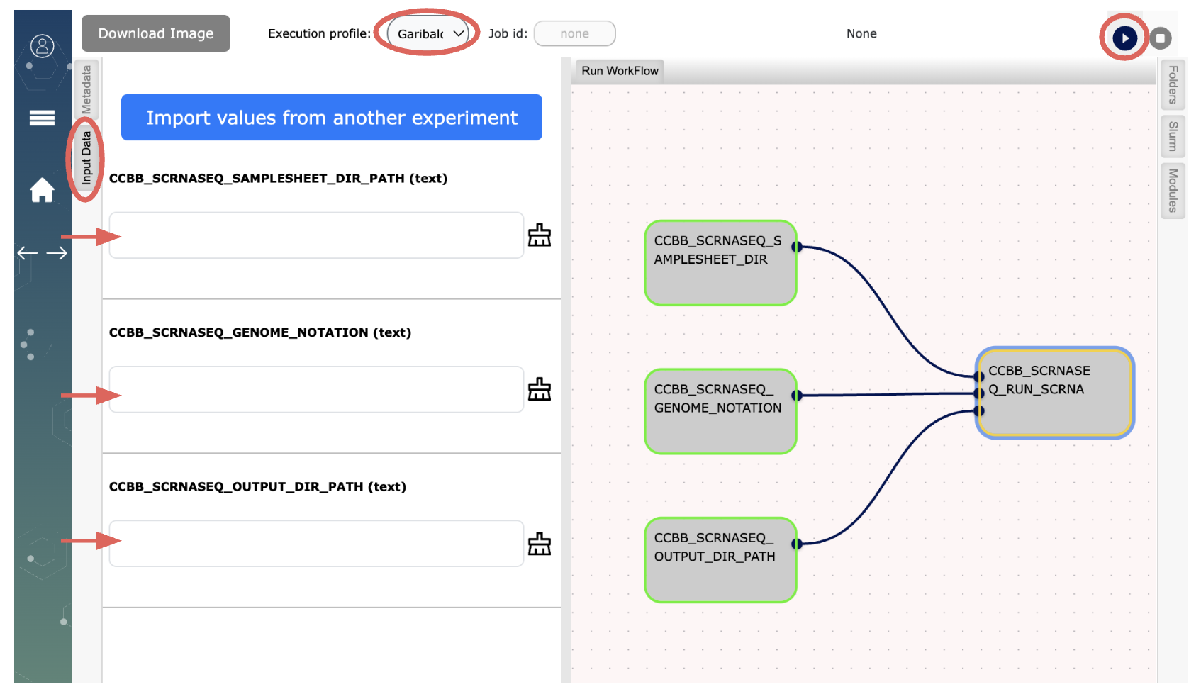 CCBB SCRNASEQ PIPELINE WF